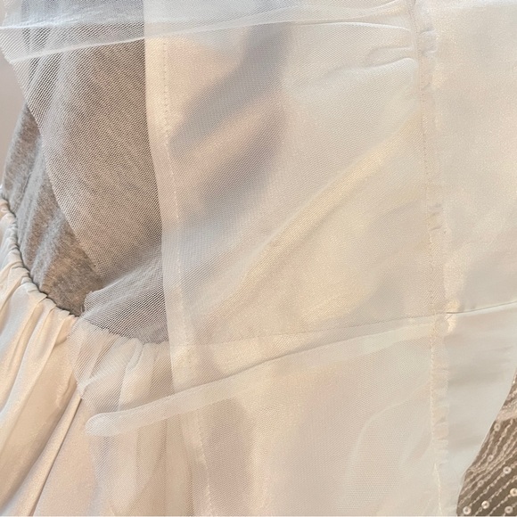 LAUNDRY by Shelli Seagal Girls Rhinestones & Sequins Tulle Sleeveless Dress - Picture 8 of 12